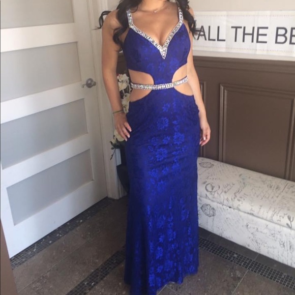 Dresses & Skirts - PROM DRESS BLUE